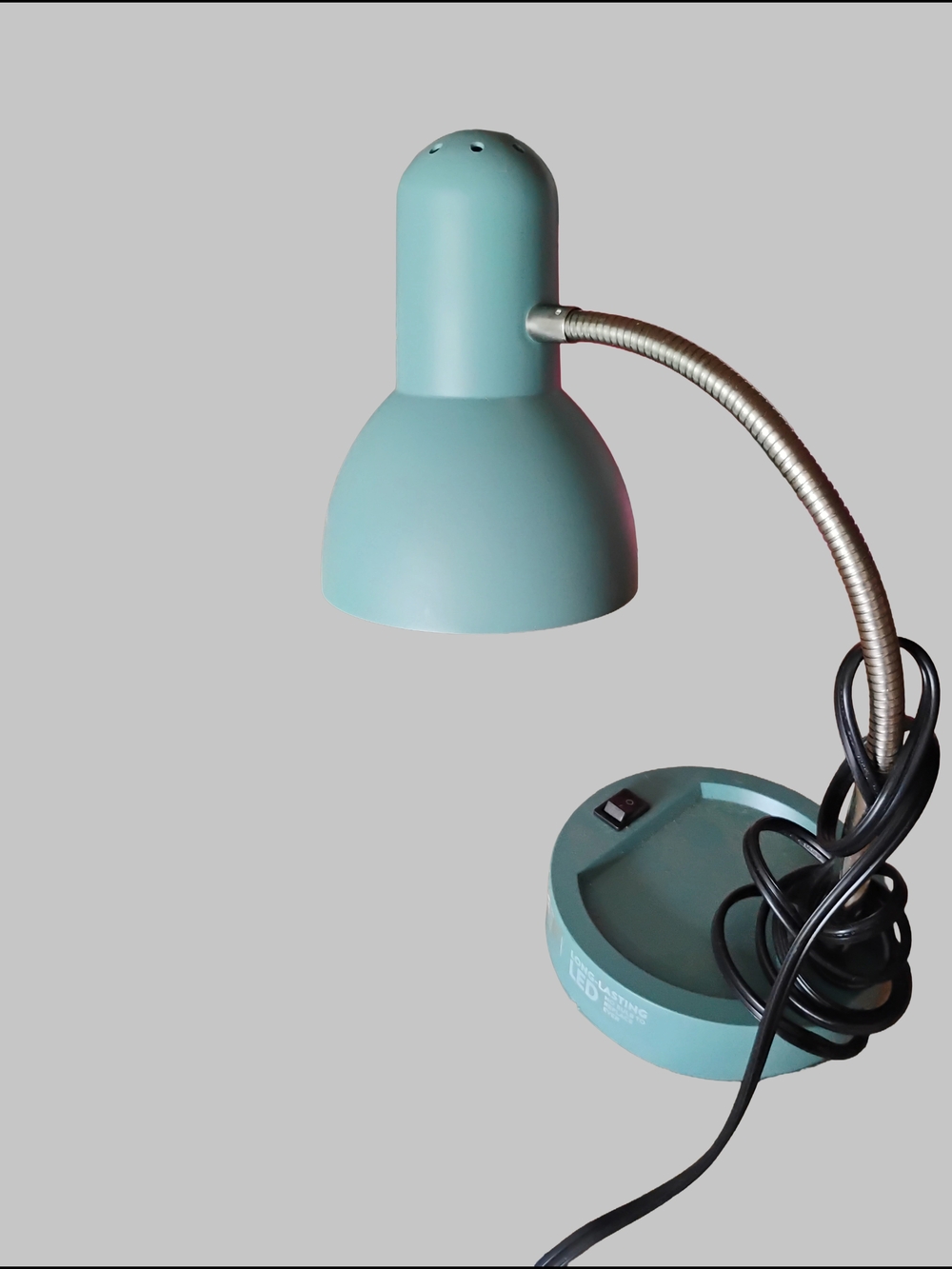 Teal Flexible Desk Lamp